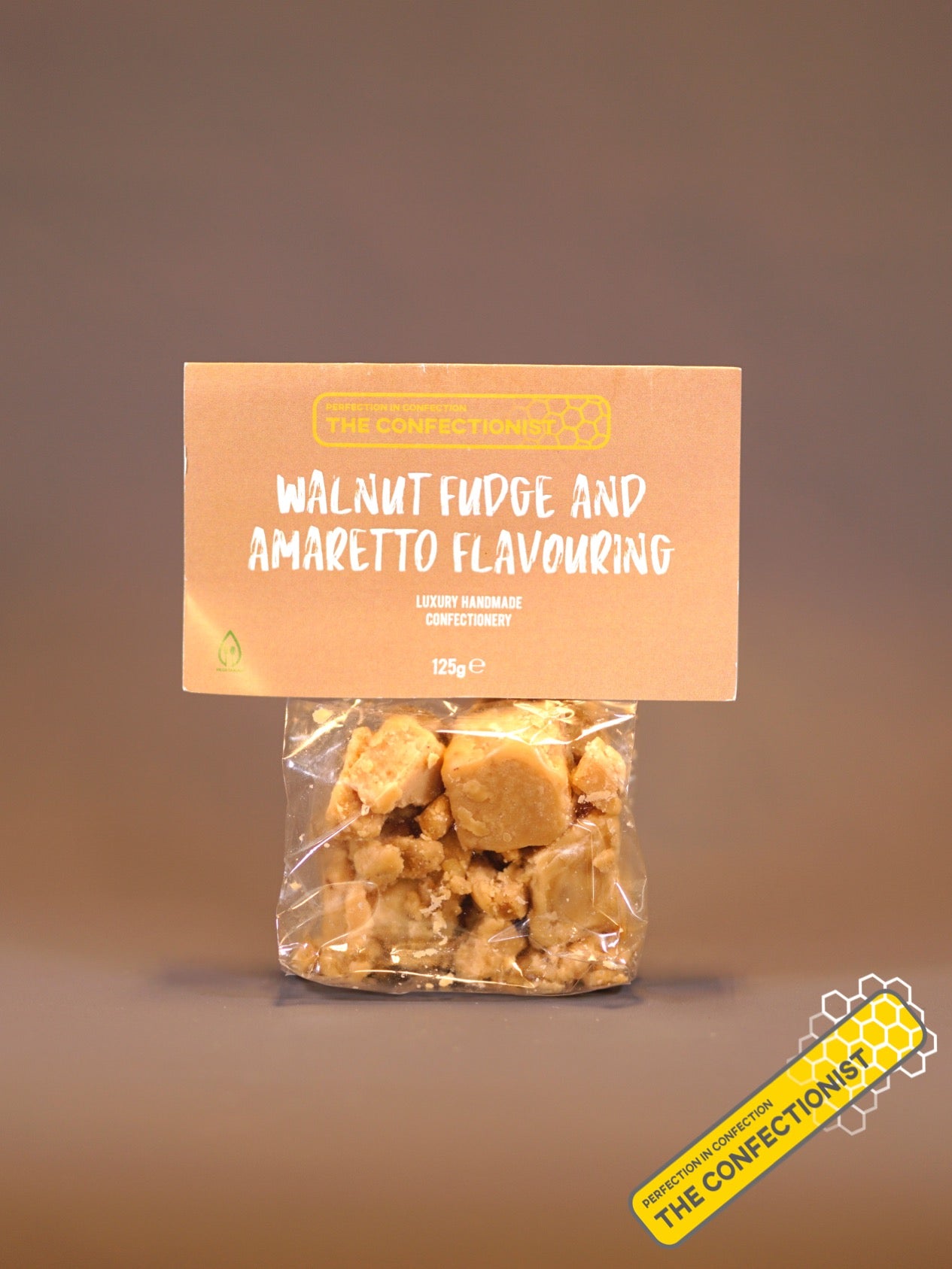 The confectionist's Walnut & Amaretto Fudge 125g